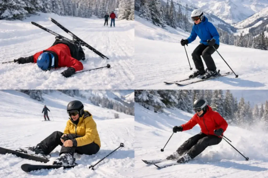 Ошибки новичков в лыжном спорте: как освоить технику без травм